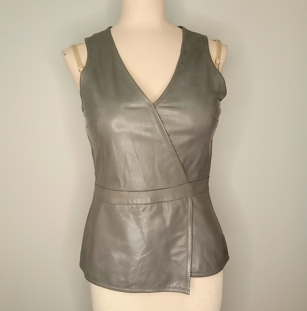 Lamarque Leather Top